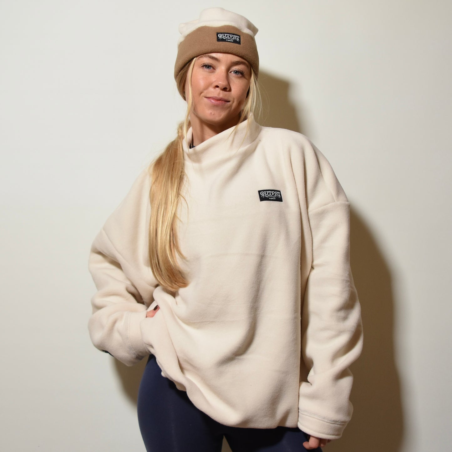 Sand Flats Fleece Mockneck