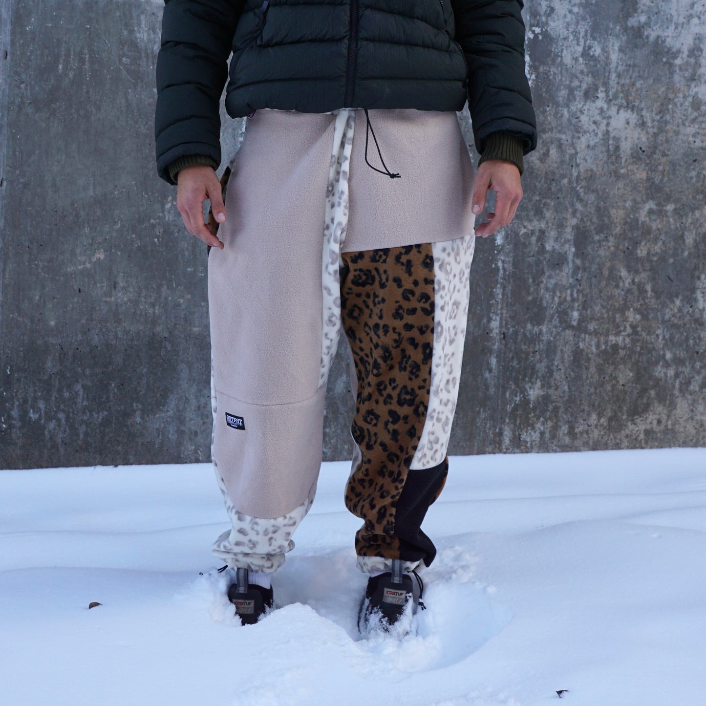 Remnant Leopard Fleece Sweatz 1