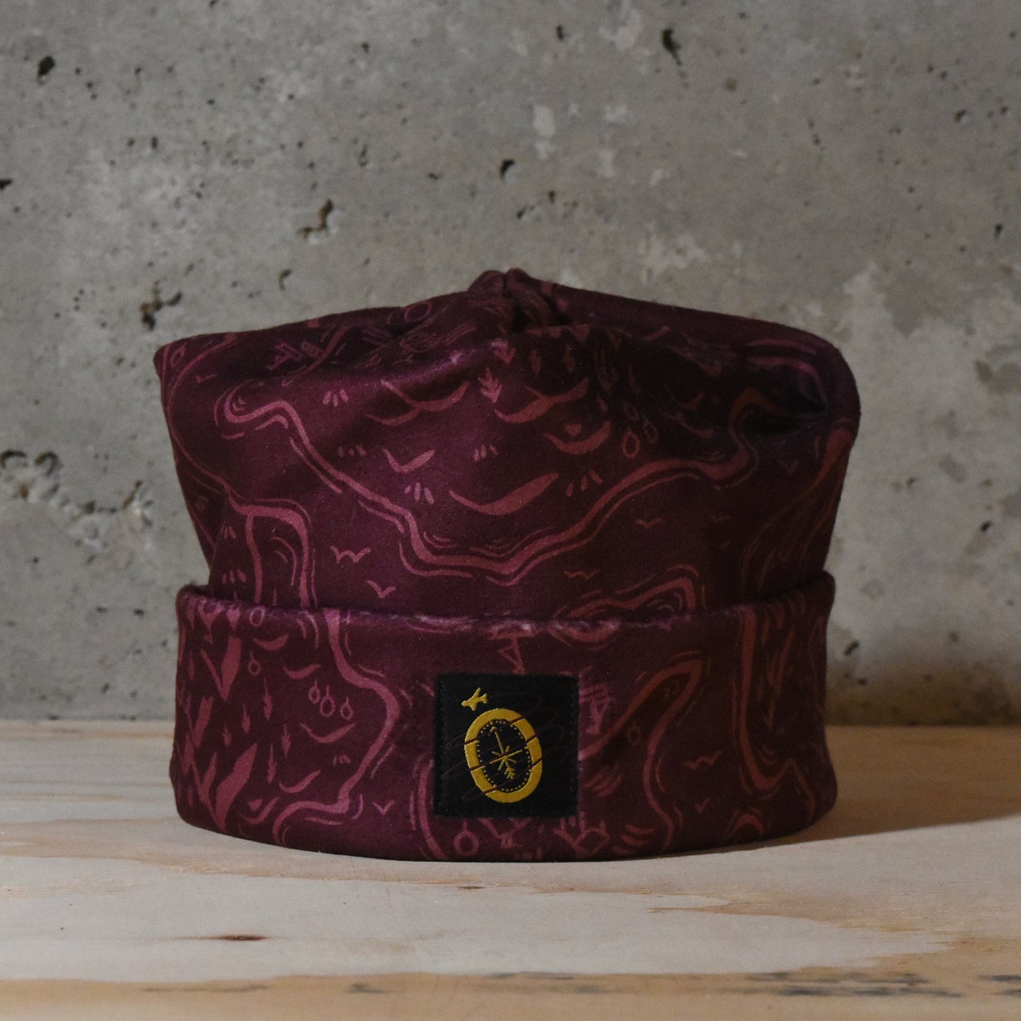 Sacred Peaks Folder Fleece Hat