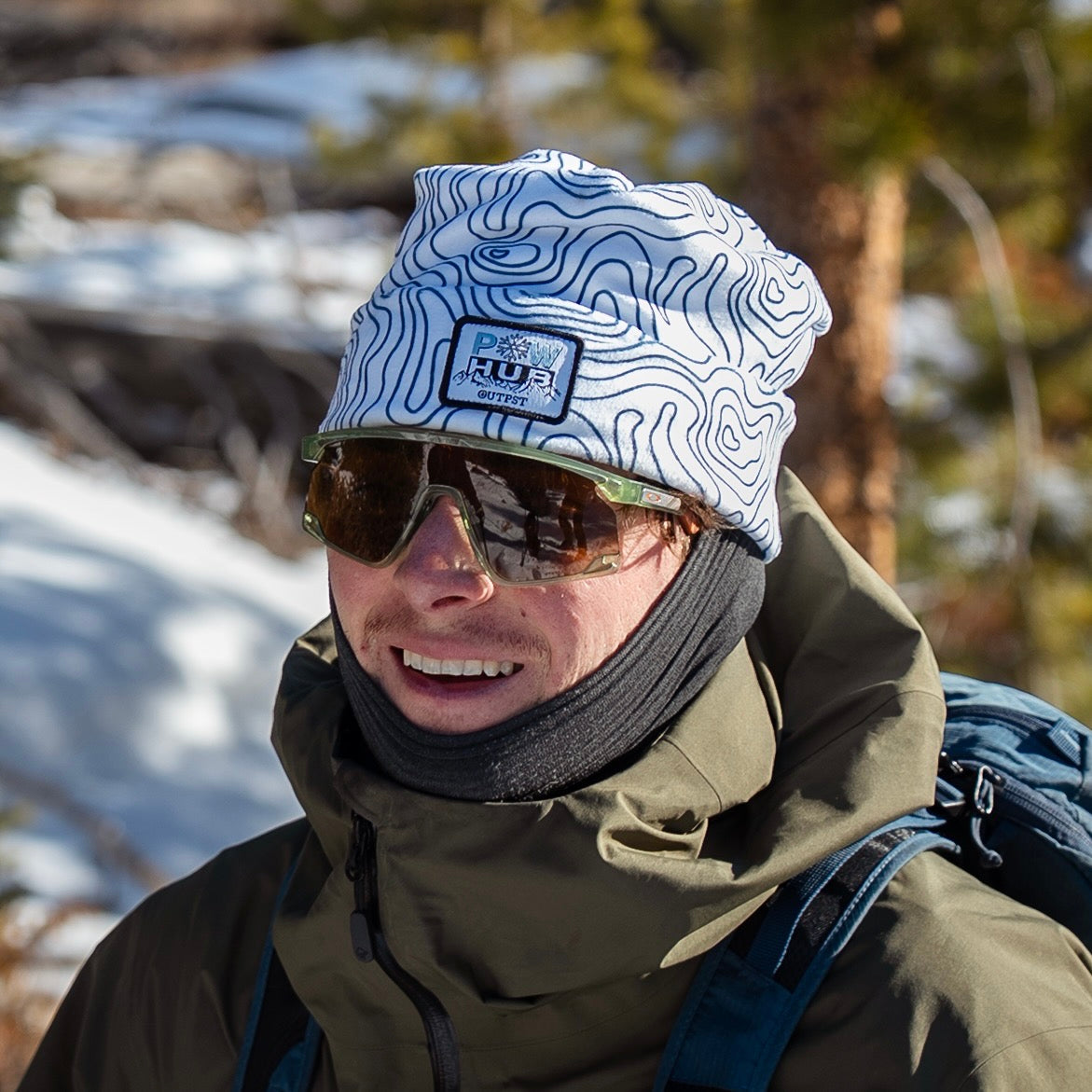 Pow Hub Folder Fleece Hat