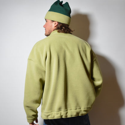 Lichen Fleece Mockneck