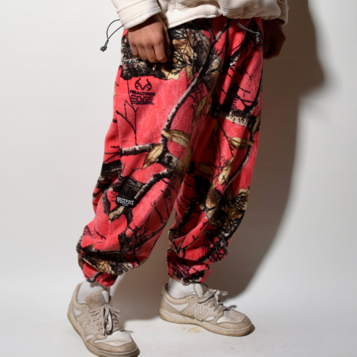Pink Camo Fleece Sweatpants