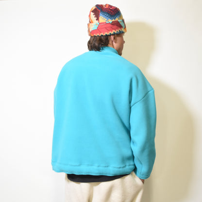 Andes Blue Fleece Mockneck