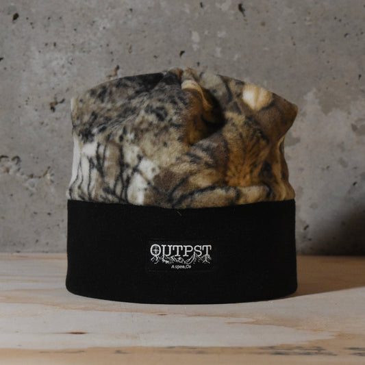 2nd Szn Posted Black Fleece Hat