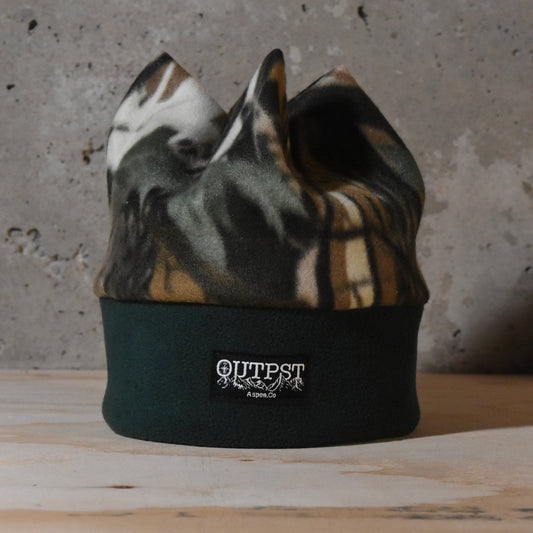 1st Szn Green Quad Fleece Hat