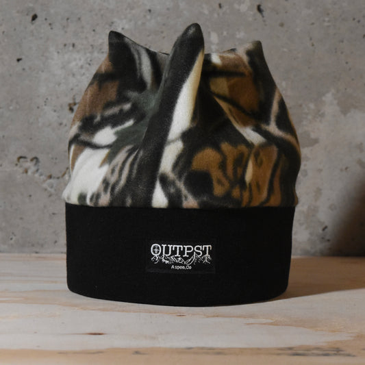 1st Szn Black Quad Fleece Hat