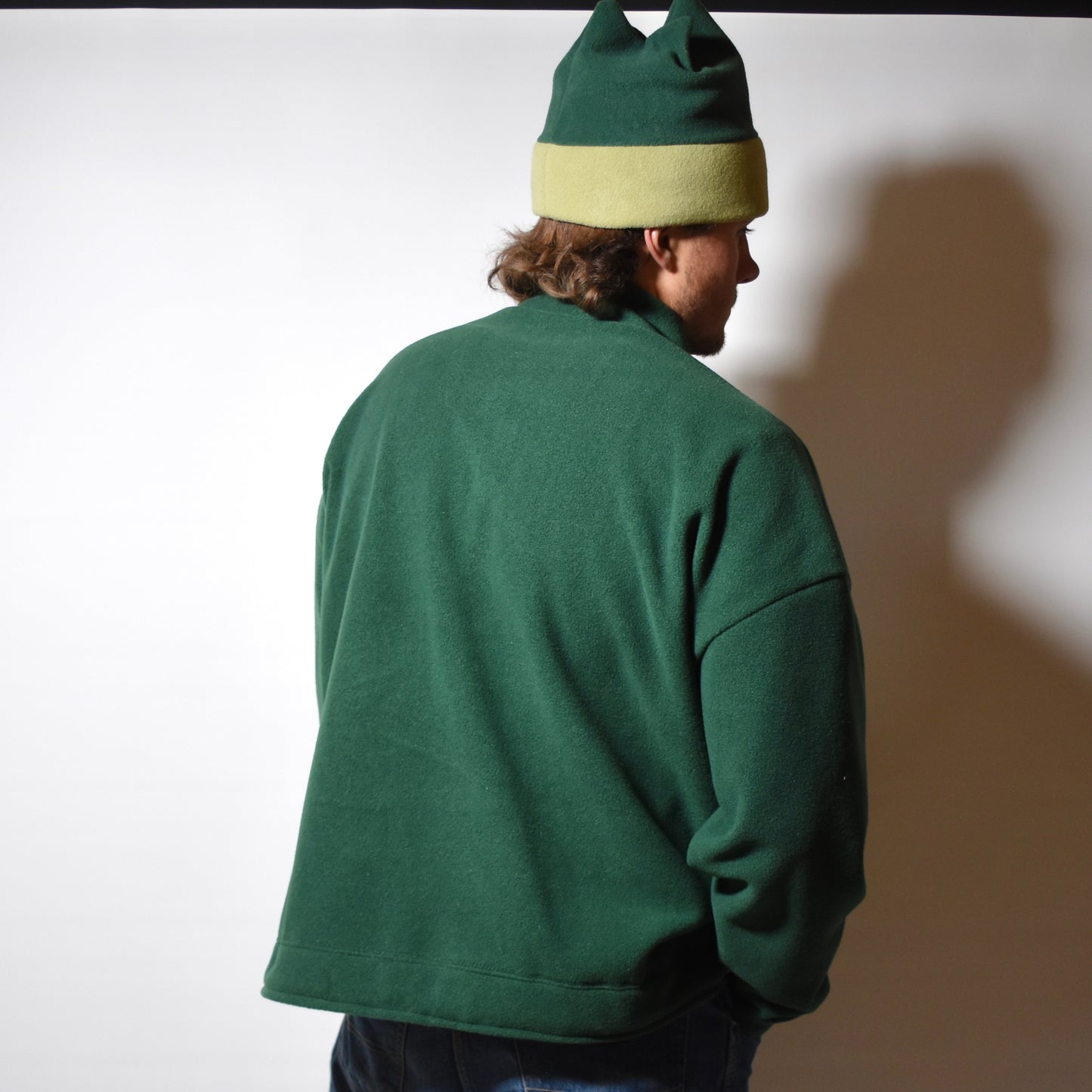 Evergreen Fleece Mockneck