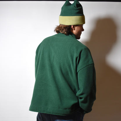 Evergreen Fleece Mockneck