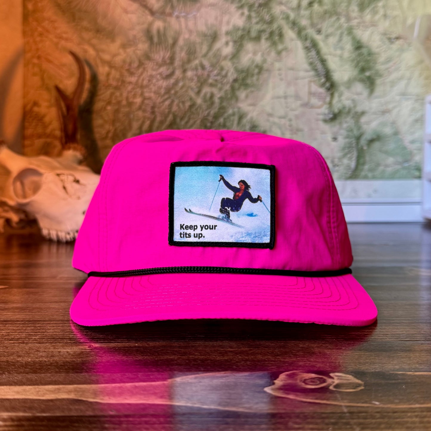 "Keep Your Tits Up" Brimmer Bracket Hat