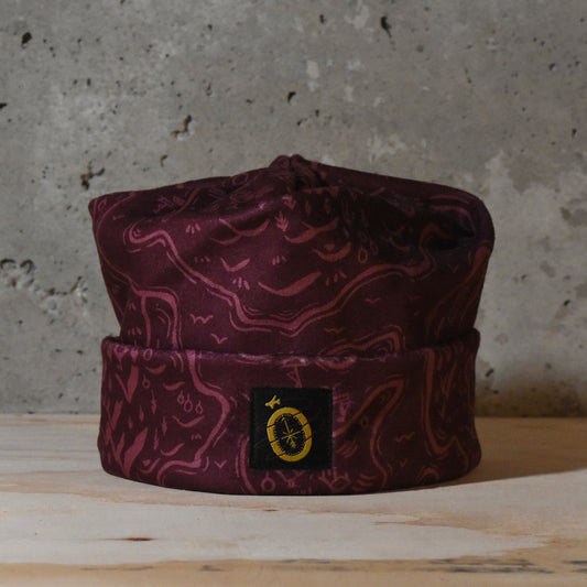 Sacred Peaks Folder Fleece Hat